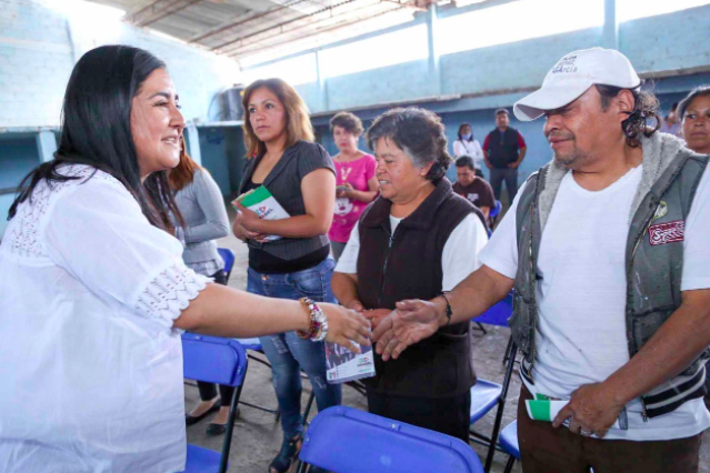 Promete Anabel Alvarado 300 iniciativas de llegar al Senado